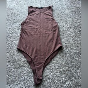 Zara brown bodysuit